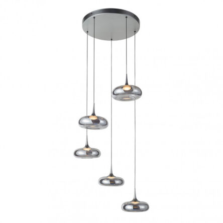 Lampa wisząca Tenele PND-24028-5A-SILV Italux