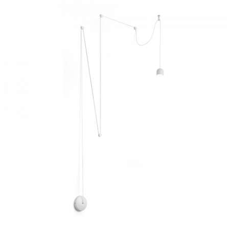 KINKIET  Tall Sp1 Small 196794 NOWOCZESNY IP20  METAL  oprawa wisząca w kolorze czarny Ideal Lux LAMPA WEWNĘTRZNA  