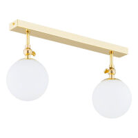 Plafon LATINA 844 Argon Stylowy mosiężna podstawa 