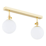 Plafon LATINA 844 Argon Stylowy mosiężna podstawa 