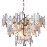 Zwis St Petersburg - P09158CP COSMO light  Efektowna KRYSZTAŁOWA lampa wisząca Zjawiskowo rozświetli Twoj salon