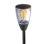 Lampa ogrodowa RASMUS IP65 AZ4483 AZZARDO METALOWA 80 CM RETRO - 2