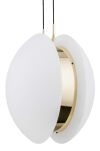 Lampa wisząca BUFFALO 4679 Argon szklana złota designerska  - 3