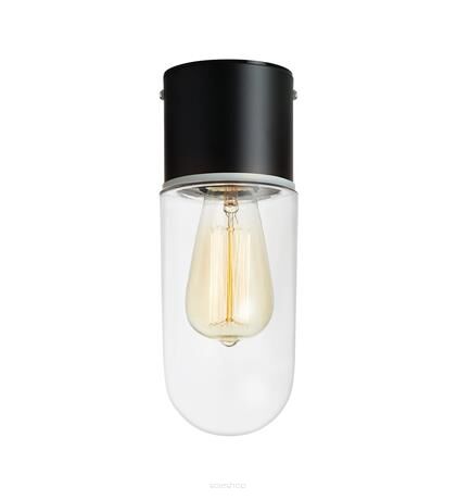 Lampa sufitowa ZEN CLEAR 1L Czarny/Transparentny 107796