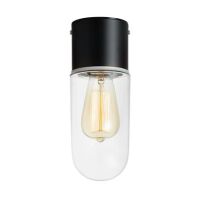 Lampa sufitowa ZEN CLEAR 1L Czarny/Transparentny 107796