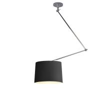 Lampa wisząca ADAM S BLACK PENDANT lamp body azzardo przegubowe ramię