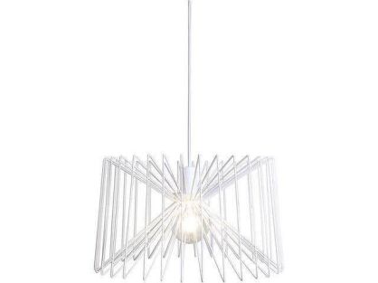 Lampa wisząca Ness E27 biała 6767