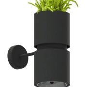 Kinkiet KUKKIA TH.005CZ THORO doniczka czarny 