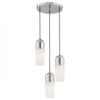 Lampa wisząca BURGOS 1465 Argon 3x E27 chrom szkło