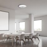 Plafon VELA 24W LED Ø420 mm Ściemnialny+ Pilot ML4401 Milagro Nowoczesny - 3