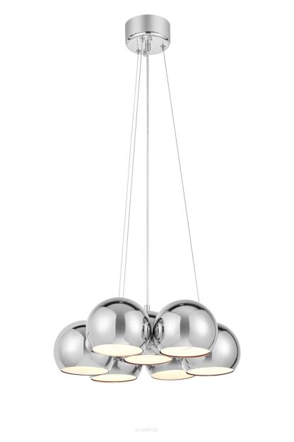 Lampa wisząca Cupolo 1L 7xE14 109167 Markslojd chrom 7xØ15cm grono