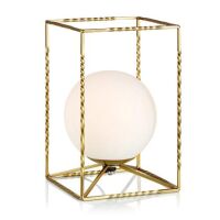 Lampa stołowa EVE 1L Złoty/Biały 107817