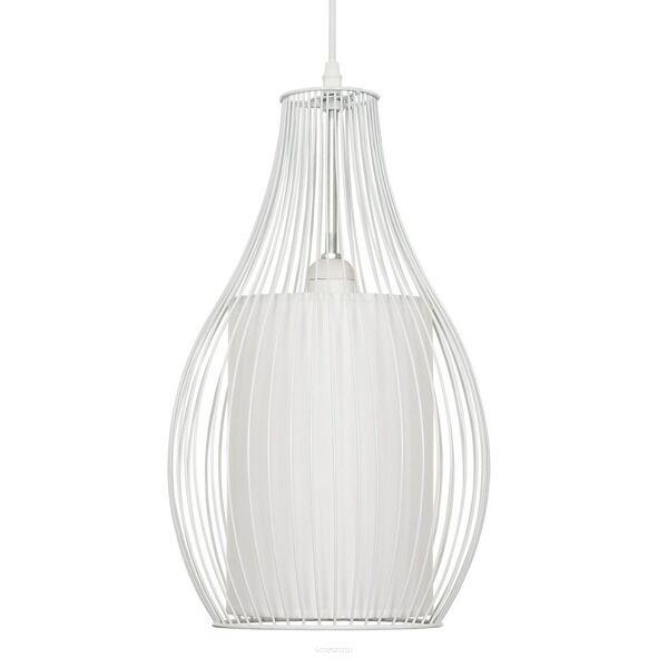 Lampa wisząca CAMILLA 4610 Nowodvorski VINTAGE biała