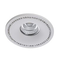 Lampa sufitowa wpuszczana nowoczesna biała Simon ROUND  Azzardo NC1767R-WH, AZ1473