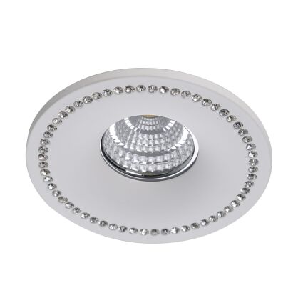 Lampa sufitowa wpuszczana nowoczesna biała Simon ROUND  Azzardo NC1767R-WH, AZ1473