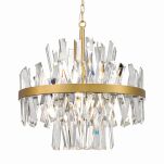 Lampa wisząca żyrandol CONSTANTINOPLE złota/kryształ Zuma Line P0567-08C-7GAC - 2