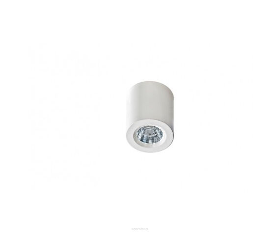 Lampa sufitowa techniczna Plafon Nano round AZ2784 AZzardo okrągła oprawa w kolorze białym tuba 