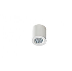 Lampa sufitowa techniczna Plafon Nano round AZ2784 AZzardo okrągła oprawa w kolorze białym tuba 