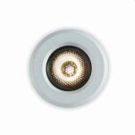 LAMPA WPUSZCZANA ELKIM POINT 005 Minimalistyczna wbudowany LED IP44/20 3 kolory 5 barw światła  - 2