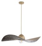 LAMPA WISZĄCA KAPELLO 32342 SIGMA czarno- złota nakrapiana 76 cm - 3