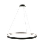 Lampa wisząca CIRCLE 110 ZumaLine LA0722/1 Czarna okrągła o średnicy 110 cm - 3