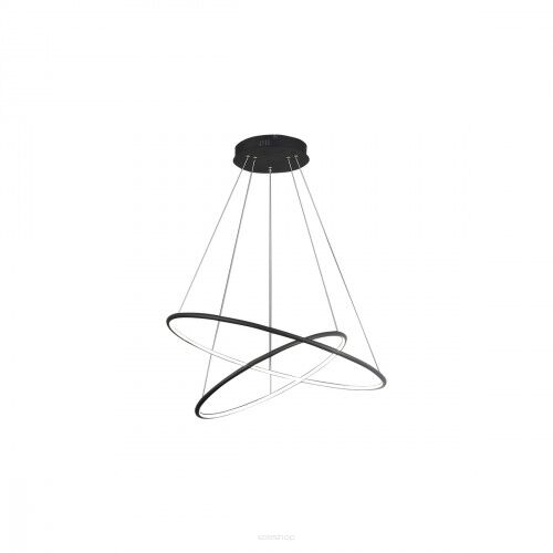 Lampa wisząca Orion black LED lampa wisząca 2-punktowa czarna MILAGRO ML508