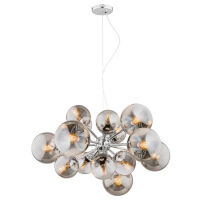 Lampa wisząca SATELITE 5022 Argon Nietuzinkowa kule z dymionego szkła 
