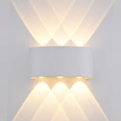 Kinkiet zewnętrzny Ortelo OWL-451-3-WH Italux IP54 BIAŁY PIASKOWANY LED