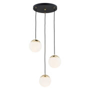 Lampa wisząca LIVIA 1417 Argon Elegancka 3 kule 