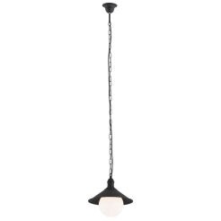 Lampa wisząca ogrodowa ERBA BIS 3285 Argon RETRO IP44 czarna
