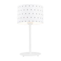 Lampa stołowa  MAGIC 4125 Argon Dziecięca białą w gwiazdki wys. 50 cm