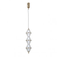 Lampa wisząca Fuente PND-34395-3V-HBR Italux