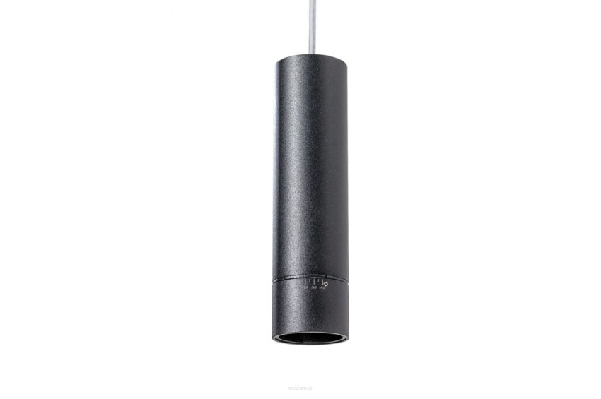 Lampa wisząca GALILEO 1 AZ4069 AZZARDO średnica 5.5 cm LED 15W czarna