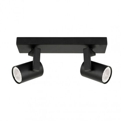 Lampa sufitowa MOLA SPL-2846-2 BL Italux czarna nowoczesna 2x GU10