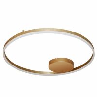 Plafon kinkiet HALO 80 AZ4704 Azzardo okrąg w kolorze złotym 80 cm LED