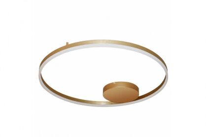 Plafon kinkiet HALO 80 AZ4704 Azzardo okrąg w kolorze złotym 80 cm LED