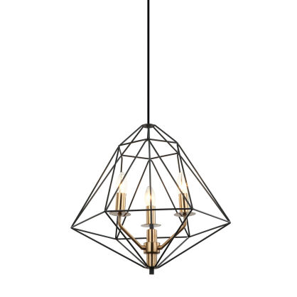 Lampa wisząca Maresmo INDUSTRIALNA LAMPA WISZĄCA PEN-6369-3-BKBR Italux