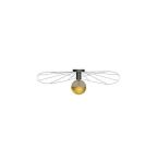 Plafon kinkiet ESKOLA TH.013CZ Sollux Lighting druciany loftowy 70cm - 3