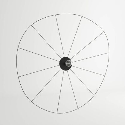 Plafon kinkiet ESKOLA TH.013CZ Sollux Lighting druciany loftowy 70cm