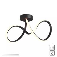 MX6347-1-3BT CLINT LAMPA SUFITOWA CZARNA ZUMALINE