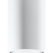 Oprawa sufitowa Oprawa sufitowa LAGOS 10 SL.0996 SOLLUX LIGHTING tuba 10 cm biała6 SL.1043 SOLLUX LIGHTING drewniana listwa 6x GU10