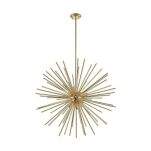 LAMPA WISZĄCA URCHIN ZUMALINE P0491-09C-F7DY rozłożysta konstrukcja nieschematycznym wzornictwie  - 2