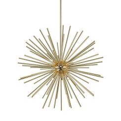 LAMPA WISZĄCA URCHIN ZUMALINE P0491-09C-F7DY rozłożysta konstrukcja nieschematycznym wzornictwie 