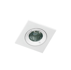 Lampa wpuszczana Pablo AZ0817  techniczna biała kwadrat MR16 GU10 IP54 AZ0817