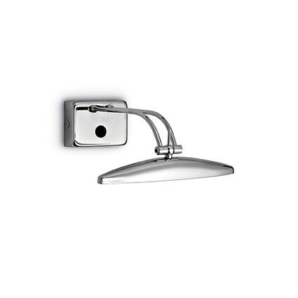 Kinkiet Mirror-20 AP2 CROMO Ideal Lux  017334   metalowa oprawa w kolorze chromu idealny nad obraz lustro galeryjka