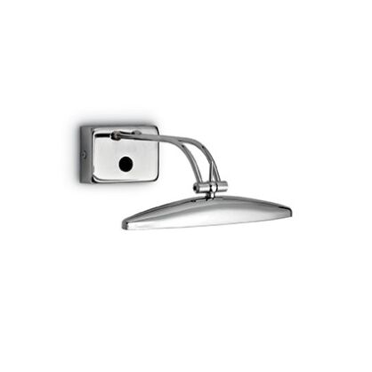 Kinkiet Mirror-20 AP2 CROMO Ideal Lux  017334   metalowa oprawa w kolorze chromu idealny nad obraz lustro galeryjka
