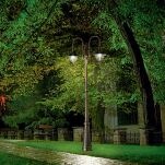 Lampa stojąca Cima PT2 Ideal Lux  024097  z odlewu aluminium i wykończona w kolorze czarno-złotym - 2