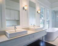Kinkiet COMO IP 44 ORLICKI DESIGN nowoczesna Metal / chrom  - 2