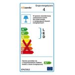 Lampa wisząca VALEDO WISZĄCA BLACK czarna Azzardo AZ0558 - 4