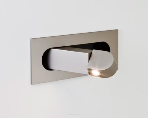 Lampa ścienna kinkiet Astro Digit 8110 1323012 nikiel do czyatania wpuszczany nikiel matowy